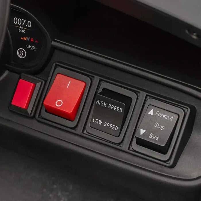 12V Kids Ride-On Police Car – Realistic Siren and Lights | Dual Motors and Remote Control AIYAPLAY - Little and Giant Explorers AIYAPLAY