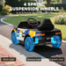 12V Kids Ride-On Police Car – Realistic Siren and Lights | Dual Motors and Remote Control AIYAPLAY - Little and Giant Explorers AIYAPLAY