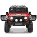 Ride on Truck with Parent Remote Control in Red 12V - Little and Giant Explorers Costway