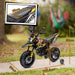 Kids Licensed Aprilia Motorbike with Training Wheels in Yellow 12V - Little and Giant Explorers AIYAPLAY