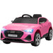 12V Licensed Audi E-tron Kids Ride-On Car – Pink | Remote and Manual Drive HOMCOM - Little and Giant Explorers HOMCOM