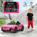 12V Licensed Audi RS E-tron GT Kids Ride-On Car - Pink | LED Lights and Music HOMCOM - Little and Giant Explorers HOMCOM