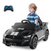 12V Licensed Ford Mustang Kids Electric Ride-On Car – Black | Dual Motors and Remote COSTWAY - Little and Giant Explorers Costway