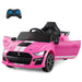 12V Licensed Ford Mustang Kids Electric Ride-On Car – Pink | Remote Control COSTWAY - Little and Giant Explorers Costway