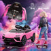12V Licensed Lamborghini Kids Electric Ride-On Car – Pink | Parental Remote Control AIYAPLAY - Little and Giant Explorers AIYAPLAY