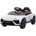 12V Licensed Lamborghini Kids Electric Ride-On Car – White | Parental Remote Control AIYAPLAY - Little and Giant Explorers AIYAPLAY