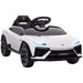 12V Licensed Lamborghini Kids Electric Ride-On Car – White | Parental Remote Control AIYAPLAY - Little and Giant Explorers AIYAPLAY