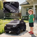 12V Licensed Land Rover Kids Electric Ride-On Car - Black | Remote Control and LED Lights AIYAPLAY - Little and Giant Explorers AIYAPLAY