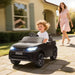 12V Licensed Land Rover Kids Electric Ride-On Car - Black | Remote Control and LED Lights AIYAPLAY - Little and Giant Explorers AIYAPLAY