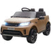 12V Licensed Land Rover Kids Electric Ride-On Car - Khaki | Remote Control and LED Lights AIYAPLAY - Little and Giant Explorers AIYAPLAY