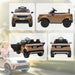 12V Licensed Land Rover Kids Electric Ride-On Car - Khaki | Remote Control and LED Lights AIYAPLAY - Little and Giant Explorers AIYAPLAY