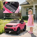 12V Licensed Land Rover Kids Electric Ride-On Car - Pink | Remote Control and LED Lights AIYAPLAY - Little and Giant Explorers AIYAPLAY