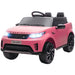12V Licensed Land Rover Kids Electric Ride-On Car - Pink | Remote Control and LED Lights AIYAPLAY - Little and Giant Explorers AIYAPLAY