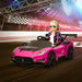 12V Licensed Maserati GT2 Kids Electric Ride-On Car - Pink | Shock-Absorbing Wheels and Music AIYAPLAY - Little and Giant Explorers AIYAPLAY