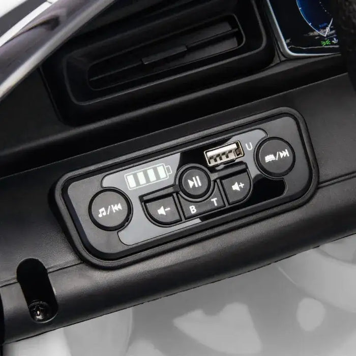 Kids Licensed Maserati MC20 with Spring Suspension in White 12V - Little and Giant Explorers AIYAPLAY