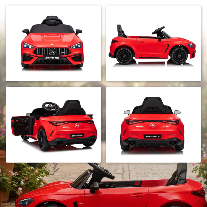 12V Licensed Mercedes-AMG Kids Electric Ride-On Car – Red | Parental Remote Control AIYAPLAY - Little and Giant Explorers AIYAPLAY