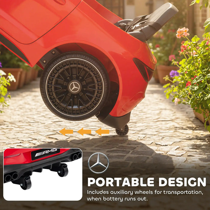 12V Licensed Mercedes-AMG Kids Electric Ride-On Car – Red | Parental Remote Control AIYAPLAY - Little and Giant Explorers AIYAPLAY