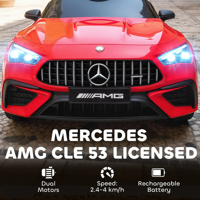 12V Licensed Mercedes-AMG Kids Electric Ride-On Car – Red | Parental Remote Control AIYAPLAY - Little and Giant Explorers AIYAPLAY