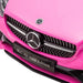 Pink Mercedes-Benz SLC 300 Final Edition kids electric ride-on car front grille close-up