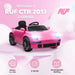 12V Licensed RUF CTR 2017 Kids Ride-On Car - Pink | Dual Motors and Remote Control AIYAPLAY - Little and Giant Explorers AIYAPLAY