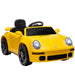 12V Licensed RUF CTR 2017 Kids Ride-On Car - Yellow | Dual Motors and Remote Control AIYAPLAY - Little and Giant Explorers AIYAPLAY
