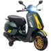 12V Licensed Vespa Kids Electric Ride-On Motorbike – Green | FM Radio AIYAPLAY - Little and Giant Explorers AIYAPLAY