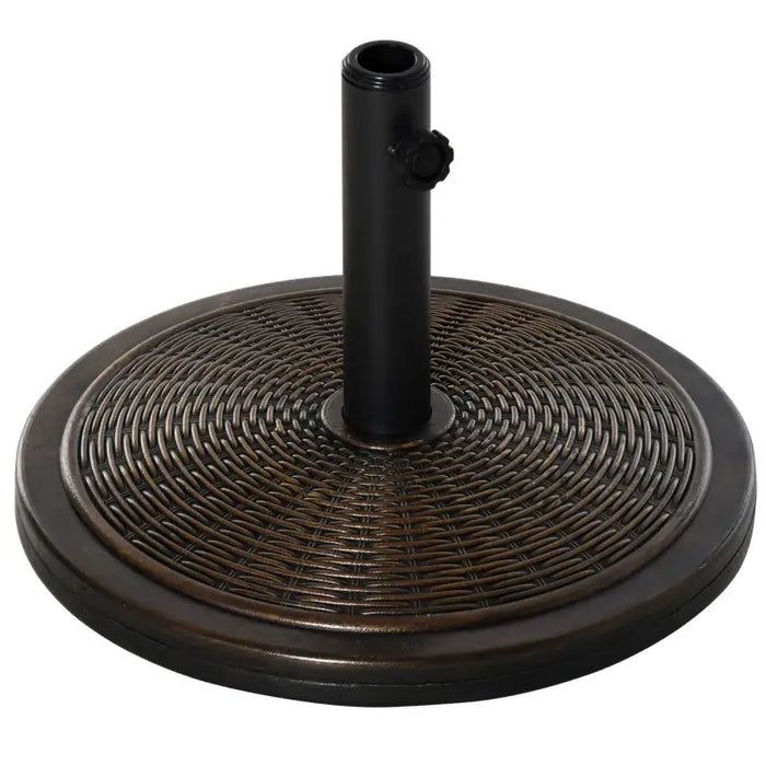13kg Garden Parasol Base Holder - Little and Giant Explorers Outsunny