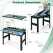 14-in-1 Multi-Game Table | Foosball, Basketball, Billiards, Table Tennis and More COSTWAY - Little and Giant Explorers Costway