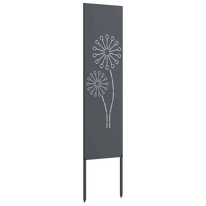 140cm Decorative Garden Privacy Screen - Anthracite | Modern Matte Finish VIDAXL - Little and Giant Explorers vidaXL