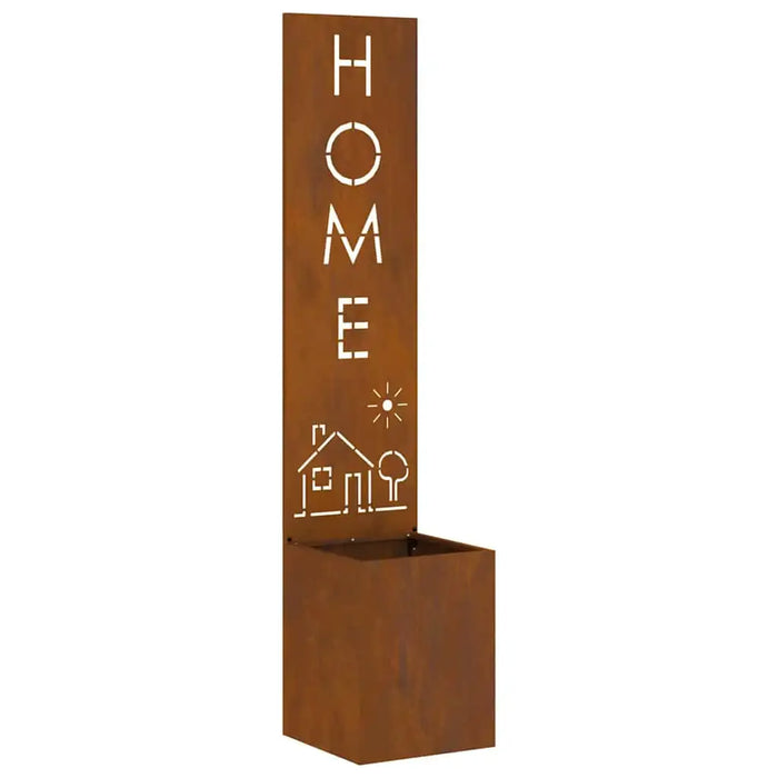 140cm Decorative Garden Privacy Screen – Rusty Weathering - Ornamental Inlays VIDAXL - Little and Giant Explorers vidaXL