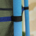 Kids Trampoline with Safety Net | Blue with Spring-Free Bungee Design - Little and Giant Explorers HOMCOM