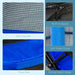 Kids Trampoline with Safety Net | Blue with Spring-Free Bungee Design - Little and Giant Explorers HOMCOM