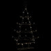 Metal Christmas Tree for Decoration with Tealight Holders 140cm - Little and Giant Explorers vidaXL
