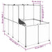 142cm Small Animal Cage – Transparent | Modular Pet Hutch - Ladder and Platform VIDAXL - Little and Giant Explorers vidaXL