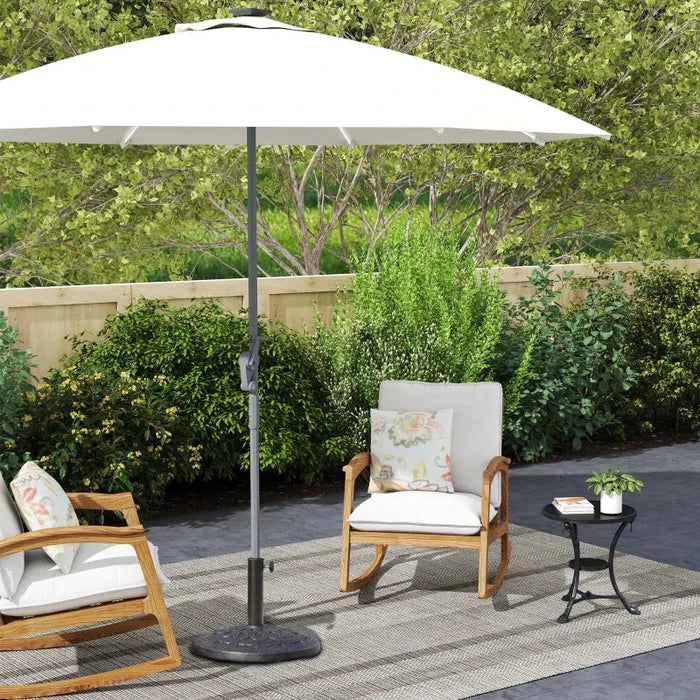 14kg Resin Parasol Base – Antique Bronze Finish | Fits 38mm and 48mm Poles OUTSUNNY - Little and Giant Explorers Outsunny