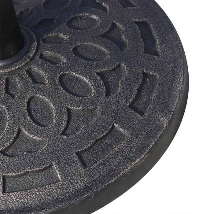 14kg Resin Parasol Base – Antique Bronze Finish | Fits 38mm and 48mm Poles OUTSUNNY - Little and Giant Explorers Outsunny