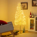 1500 LED Warm White Lighted Cedar Tree with Grounds Stakes 1.5m - Little and Giant Explorers Costway