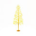 1500 LED Warm White Lighted Cedar Tree with Grounds Stakes 1.5m - Little and Giant Explorers Costway