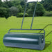 16-Gallon Lawn Roller – Green Steel Garden Roller | Push and Tow Design COSTWAY - Little and Giant Explorers Costway