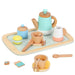 16-Piece Pretend Play Tea Set | Wooden Role Play Toy - Kids Tea Party Playset SOKA® - Little and Giant Explorers SOKA Play Imagine Learn