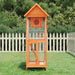 160cm Large Outdoor Wooden Bird House Aviary - Brown Pine Wood | Nesting Box VIDAXL - Little and Giant Explorers vidaXL