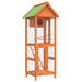 160cm Large Outdoor Wooden Bird House Aviary - Brown Pine Wood | Nesting Box VIDAXL - Little and Giant Explorers vidaXL