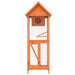 160cm Large Outdoor Wooden Bird House Aviary - Brown Pine Wood | Nesting Box VIDAXL - Little and Giant Explorers vidaXL
