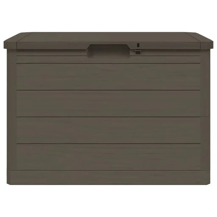 Outdoor Cushion Box in Brown (77.5 x 44.5 x 53cm) - Little and Giant Explorers vidaXL