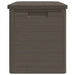 Outdoor Cushion Box in Brown (77.5 x 44.5 x 53cm) - Little and Giant Explorers vidaXL