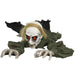 167cm Animated Crawling Zombie Prop | Sound, Light and Motion Effects HOMCOM - Little and Giant Explorers HOMCOM