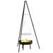 170cm Metal Campfire Tripod - Grill Grate and Fire Tray | Portable Outdoor Cooking Stand VIDAXL - Little and Giant Explorers vidaXL