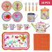 18-Piece Tin Tea Party Set with Carry Case – Bug | Afternoon Tea Role-Play Toy SOKA® - Little and Giant Explorers SOKA Play Imagine Learn