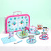 18-Piece Tin Tea Party Set with Carry Case – Llama | Afternoon Tea Playset SOKA® - Little and Giant Explorers SOKA Play Imagine Learn