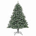 180cm Artificial Christmas Tree – Green PVC Tree | LED Strip Lights, Pine Cones and Baubles VIDAXL - Little and Giant Explorers vidaXL